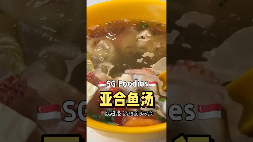Bedok好吃的鱼汤！？ #fypsg #food #deliciousfood #古早味